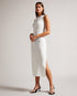 POLYAN-Dresses-Stitch Detailed Bodycon Dress- Ted Baker Romania